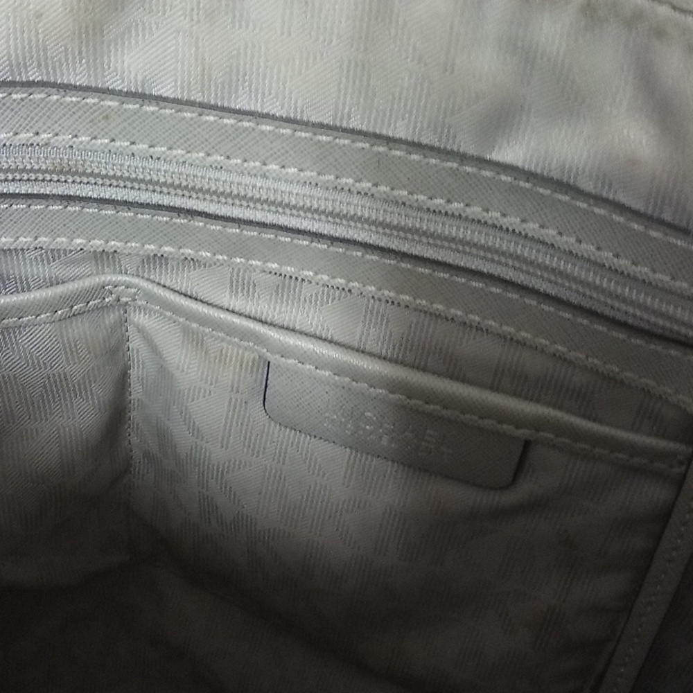 Michael Kors Light Gray Tote Bag - Picture 6 of 6